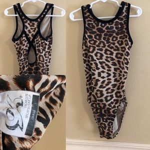 GK Other - GK Cheetah Leotard Large GK Other - GK Cheetah Leotard Large